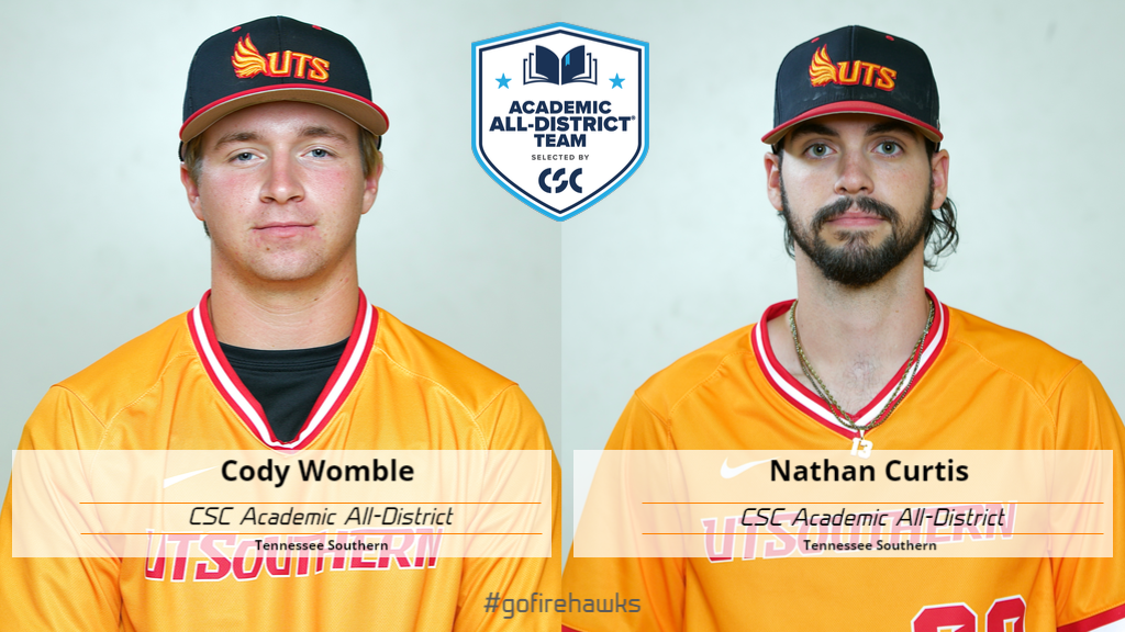Womble and Curtis Named to College Sports Communicators Academic All-District Team