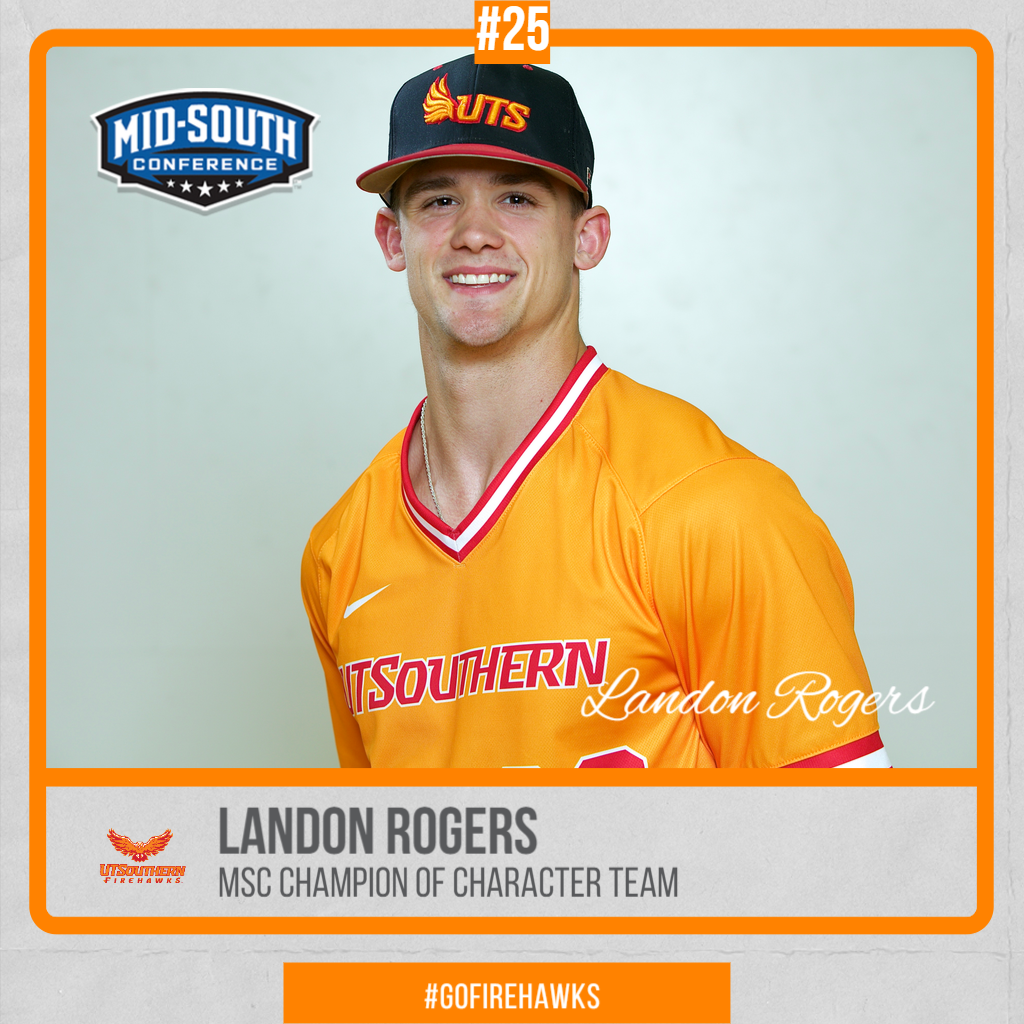 Rogers Named to Mid-South Champions of Character Team