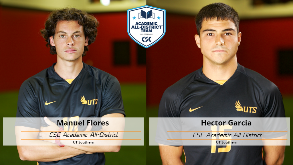 Flores and Garcia Earn 2023 CSC Academic All-District Honors