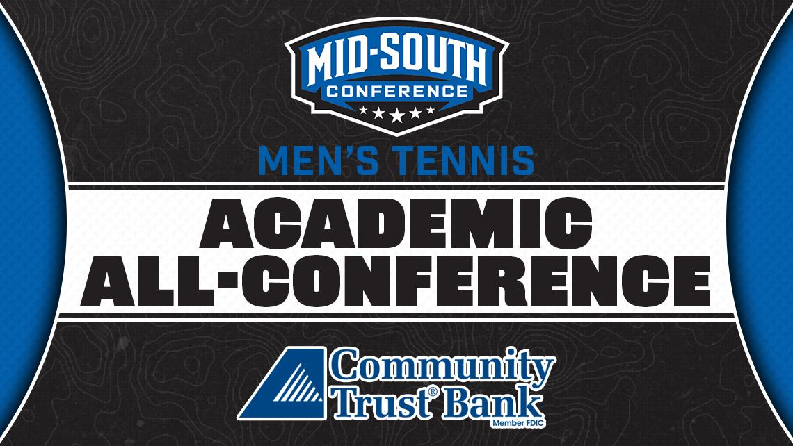 Mid-South Conference Announces Men's Tennis Academic Awards