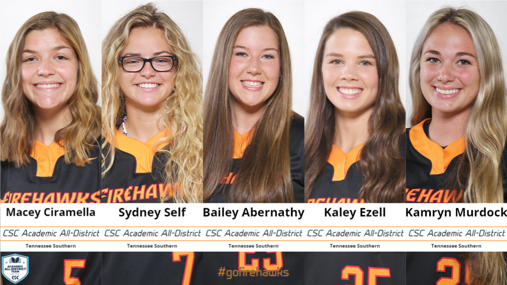 Five Firehawks Named to College Sports Communicators Academic All-District Team