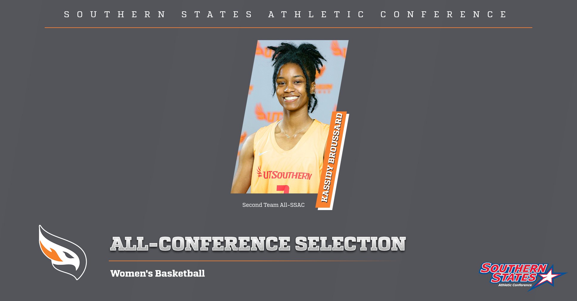 Broussard Named to Southern States Athletic Conference Second Team