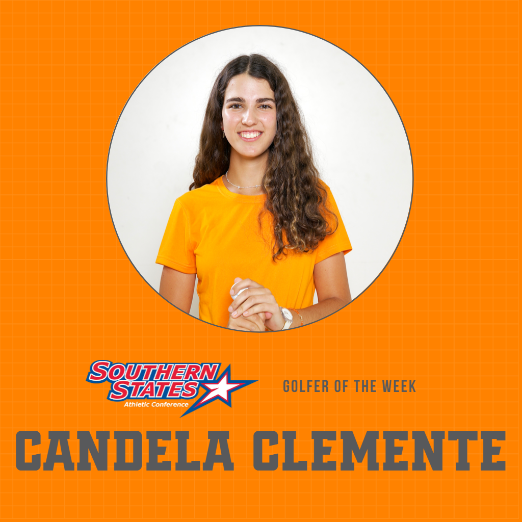 Clemente Named Southern States Athletic Conference Golfer of the Week