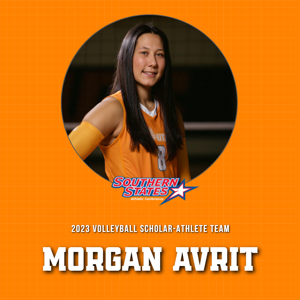 Avrit Named to Southern States Athletic Conference Volleyball Scholar-Athlete Team