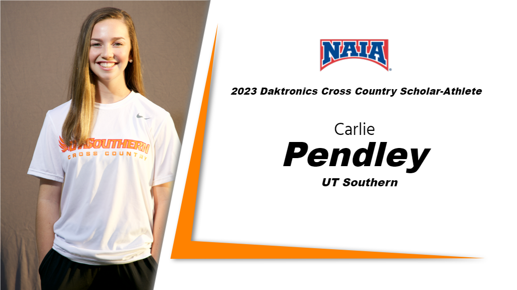 Pendley Named to NAIA Daktronics Scholar-Athlete Team